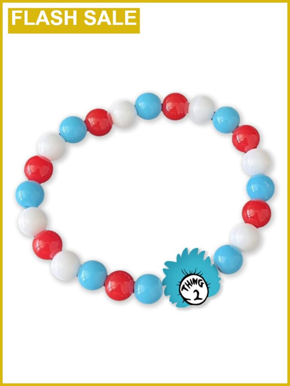 Acrylic Beaded Stretch Bracelet Teacher Cat Fish Caterpillar Reading Gift